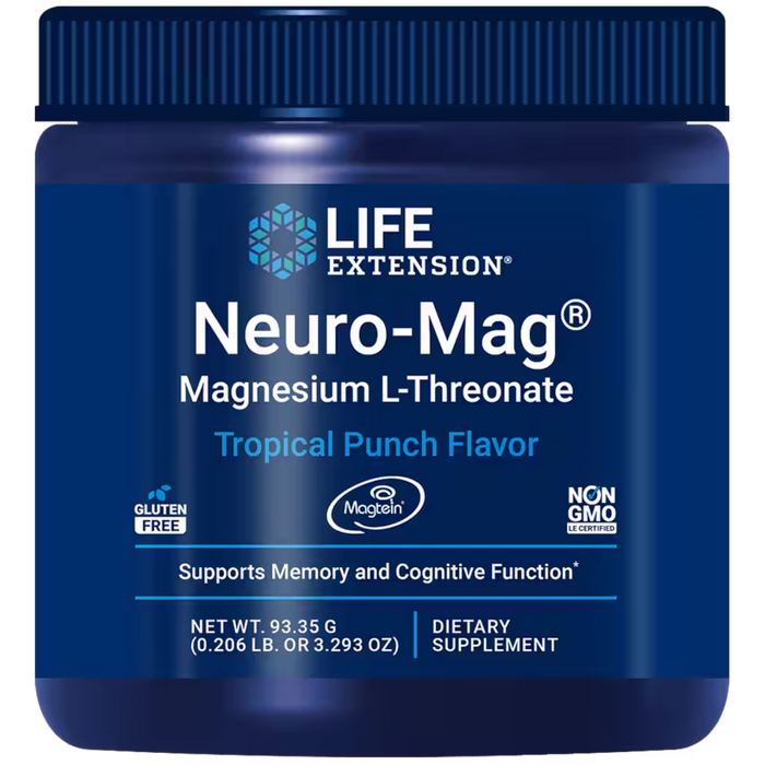 Life Extension Neuro-Mag® Magnesium L-Threonate Powder - Health As It Ought to Be