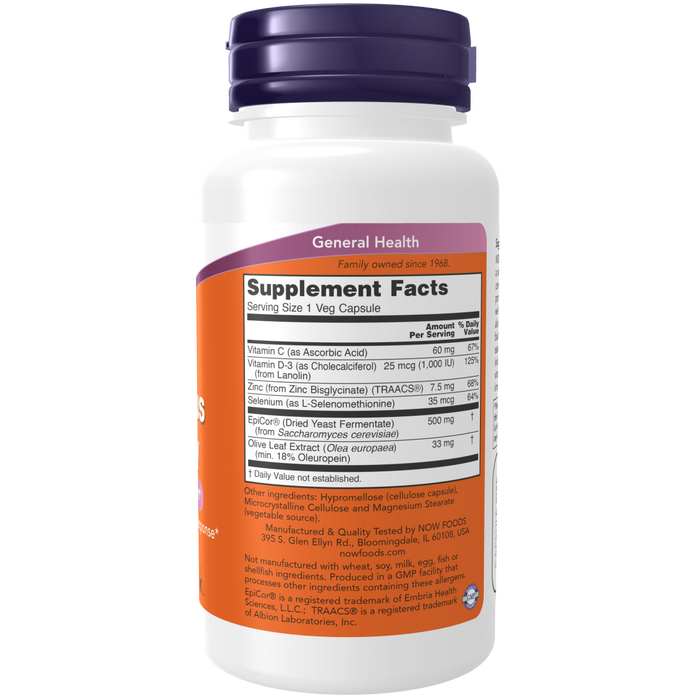 Now Foods EpiCor Plus Immunity - 60 Veg Capsules - Health As It Ought to Be