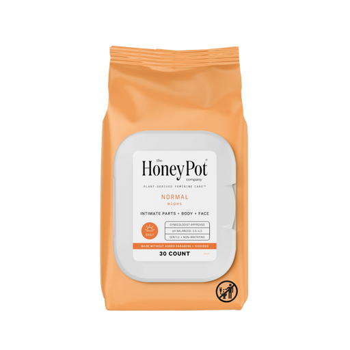 The Honey Pot Company Normal Feminine Wipes - 30 Count - Health As It Ought to Be