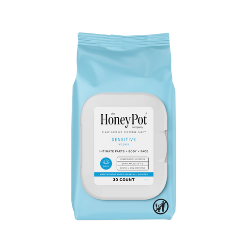 The Honey Pot Company Sensitive Feminine Wipes - 30 Count - Health As It Ought to Be