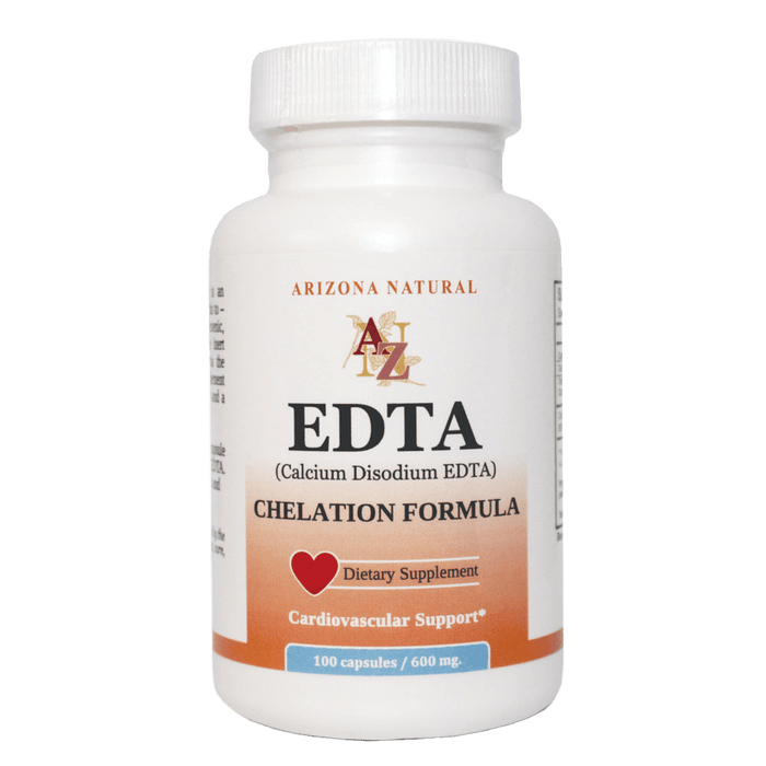 Arizona Natural EDTA Oral Chelation 600 mg - 100 Capsules - Health As It Ought to Be