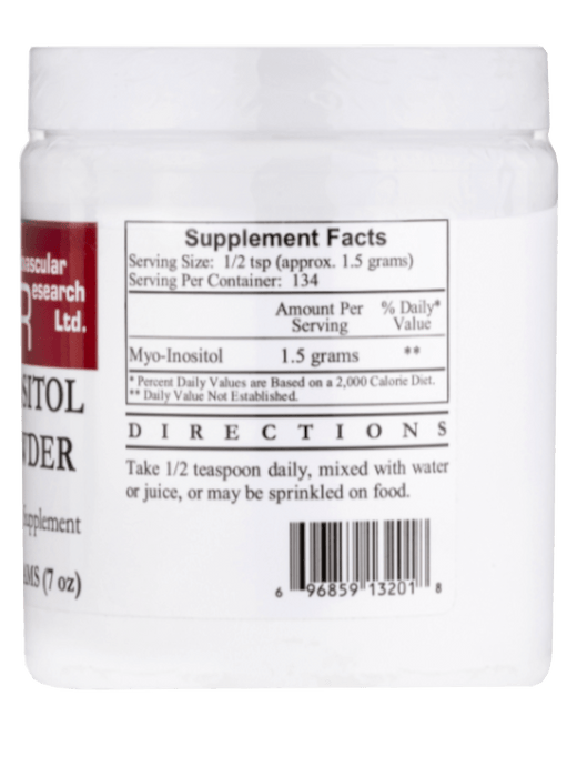 Cardiovascular Research Inositol Powder - 7 oz. - Health As It Ought to Be