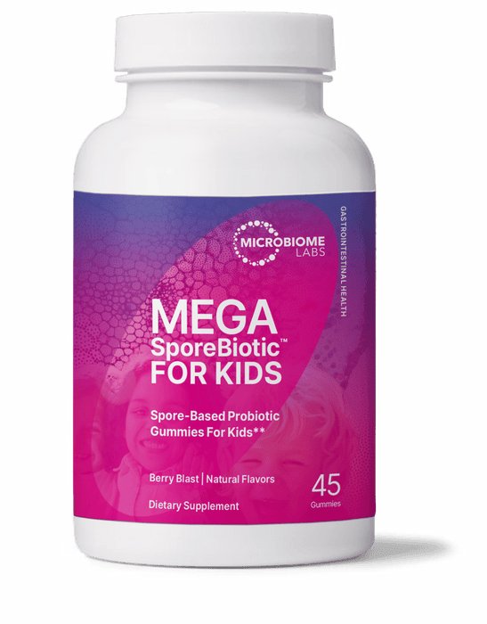 Microbiome Labs MegaSporeBiotic Gummies for Kids - 45 Gummies - Health As It Ought to Be