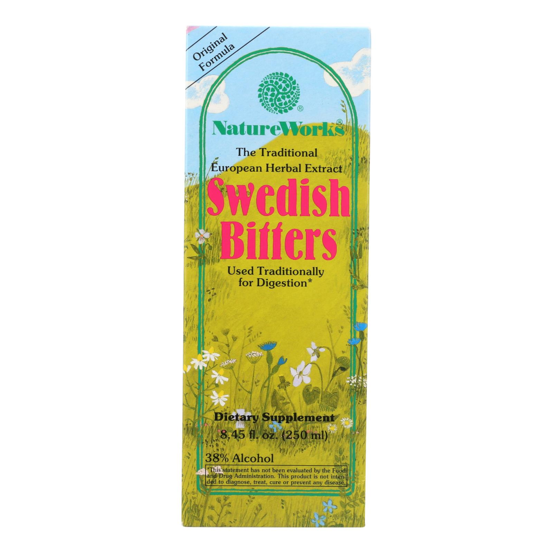 NatureWorks Swedish Bitters Liquid Extract 8.45 fl oz. RIH/HAIOTB