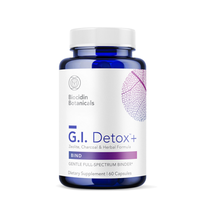 Biocidin Botanical Research GI Detox - 60 Capsules - Health As It Ought to Be