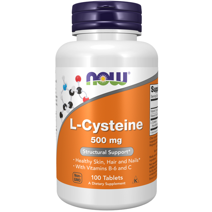 Now Foods L-Cysteine 500 mg - 100 Tablets