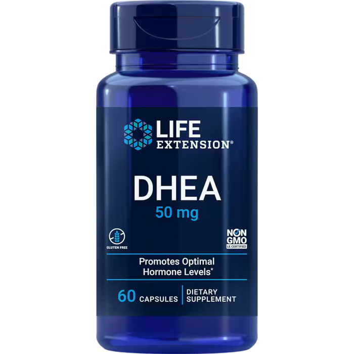 Life Extension DHEA 50 mg - 60 Capsules - Health As It Ought to Be
