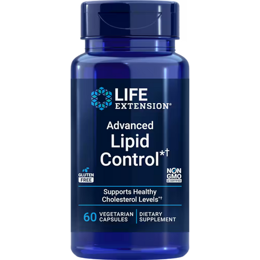 Life Extension Advanced Lipid Control - 60 Vegetarian Capsules - Health As It Ought to Be