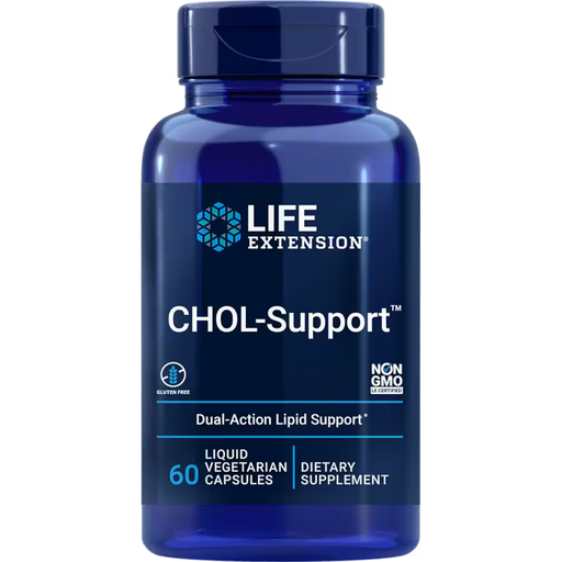 Life Extension CHOL Support - 60 Liquid Vegetarian Capsules - Health As It Ought to Be