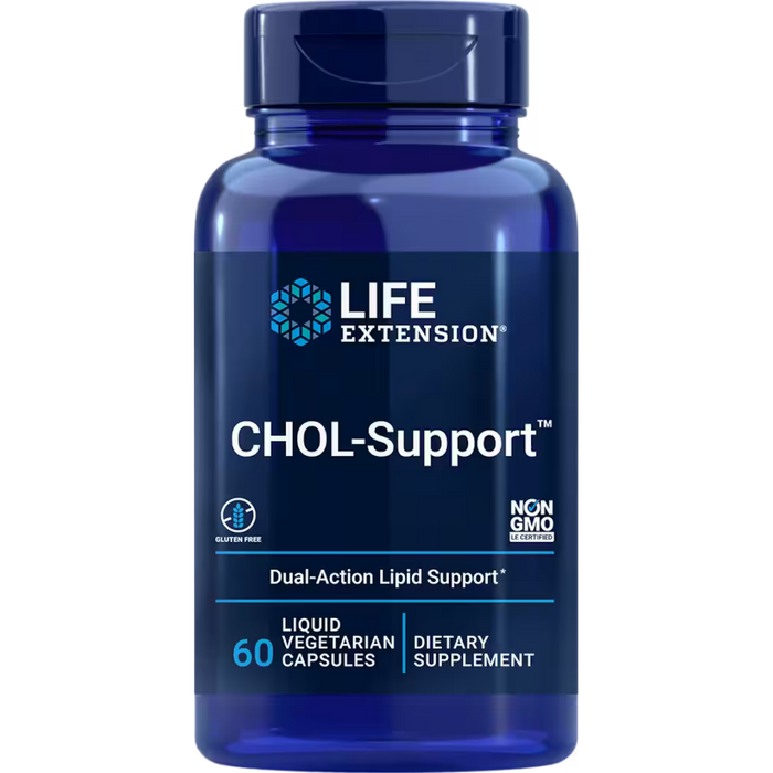 Life Extension CHOL Support - 60 Liquid Vegetarian Capsules - Health As It Ought to Be