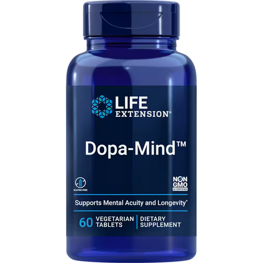 Life Extension Dopa-Mind - 60 Vegetarian Tablets - Health As It Ought to Be