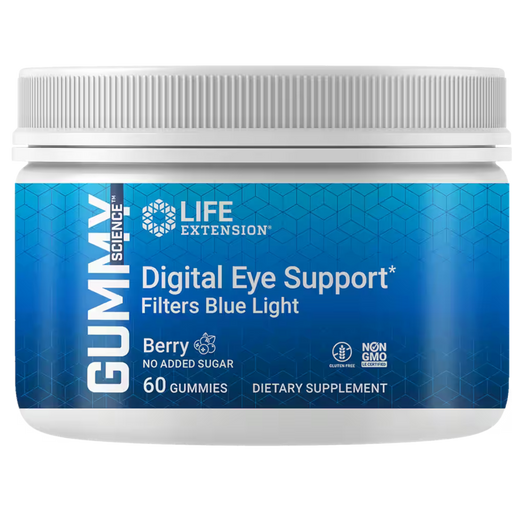Life Extension Gummy Science™ Digital Eye Support (Berry) - 60 Gummies - Health As It Ought to Be