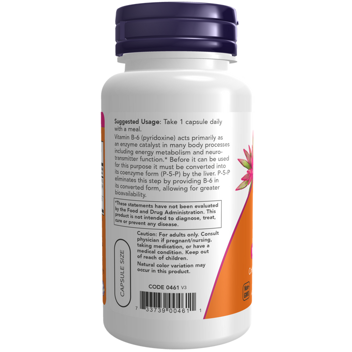 Now Foods P-5-P 50 mg - 90 Veg Capsules - Health As It Ought to Be
