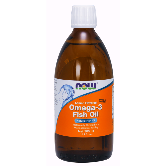 Now Foods Omega-3 Fish Oil Liquid - 16.9 fl. oz (500 ml)