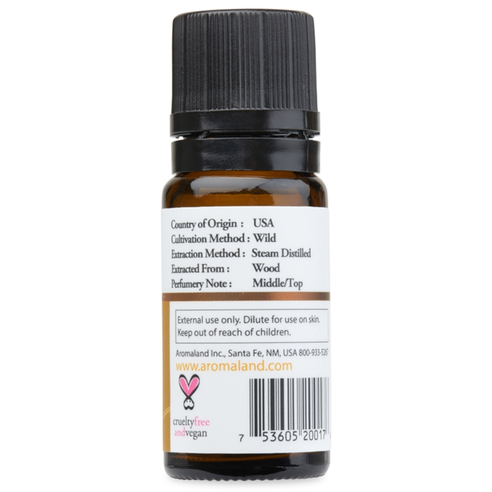 Aromaland Cedarwood Virginiana Essential Oil (Juniperus Virginiana) - 1/3 oz. - Health As It Ought to Be