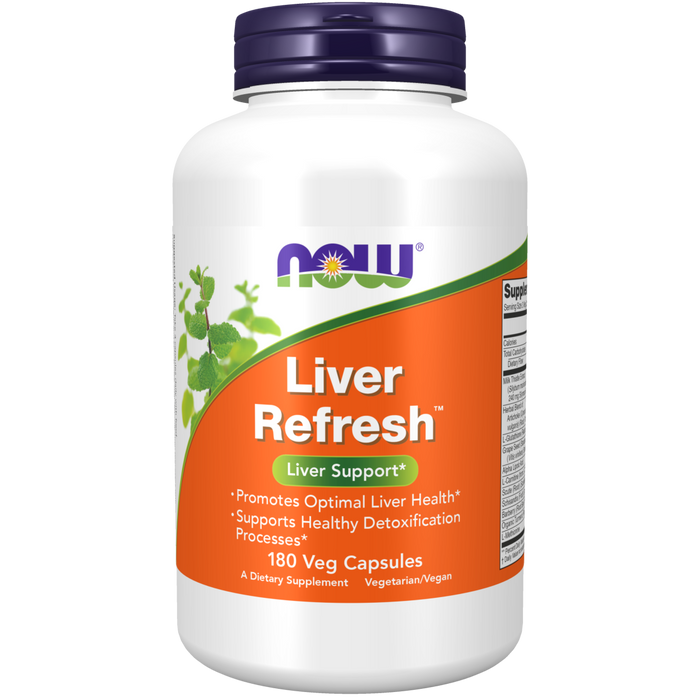 Now Foods Liver Refresh™ - 180 Veg Capsules - Health As It Ought to Be