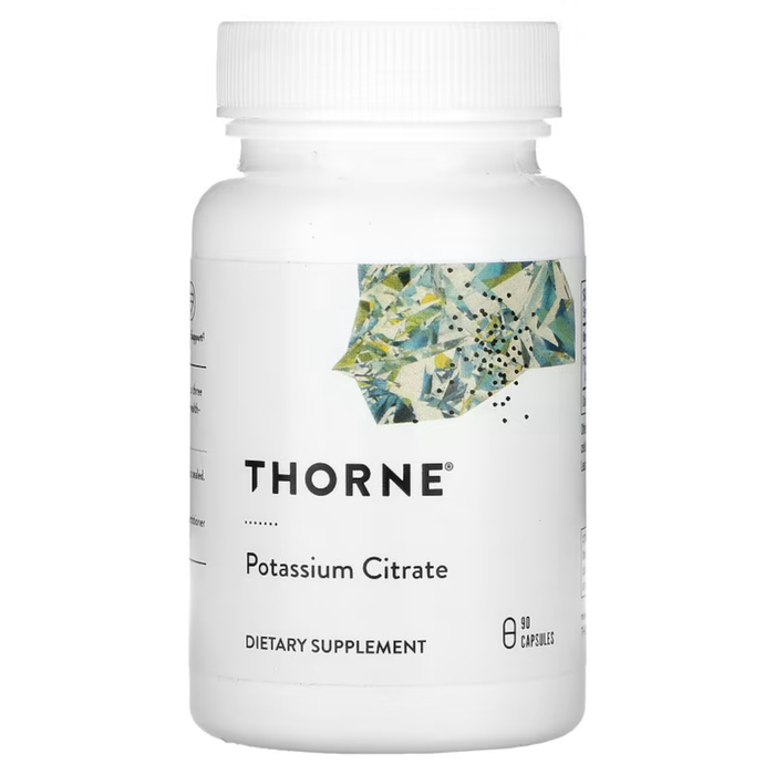 Thorne Potassium Citrate - 90 Capsules - Health As It Ought to Be