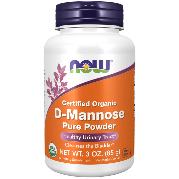 Now Foods D-Mannose Powder 2 gr - 3 oz. - Health As It Ought to Be