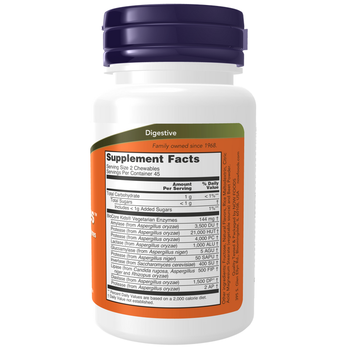 Now Foods ChewyZymes™ - 90 Chewables - Health As It Ought to Be