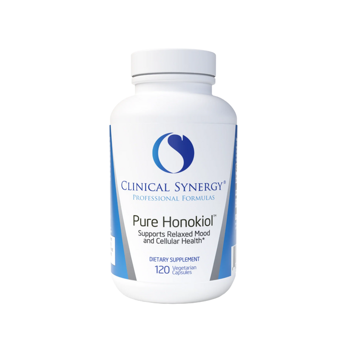 Clinical Synergy Pure Honokiol 500 mg - 120 Capsules - Health As It Ought to Be