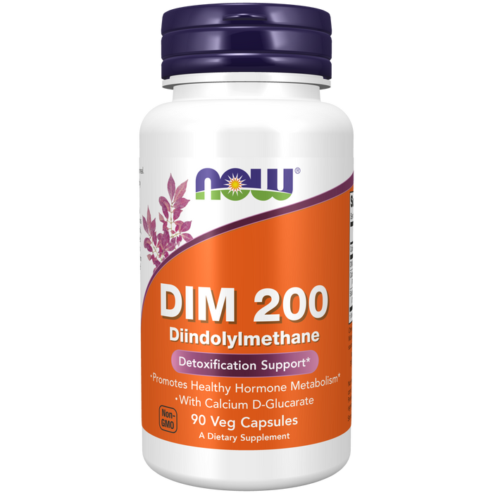 Now Foods DIM 200 Diindolylmethane - 90 Veg Capsules - Health As It Ought to Be