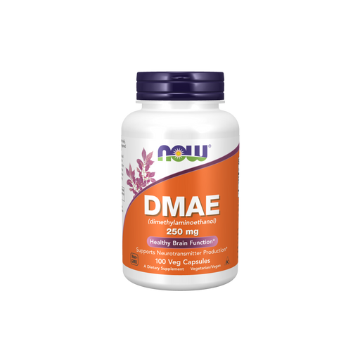 Now Foods DMAE 250 mg - 100 Veg Capsules - Health As It Ought to Be