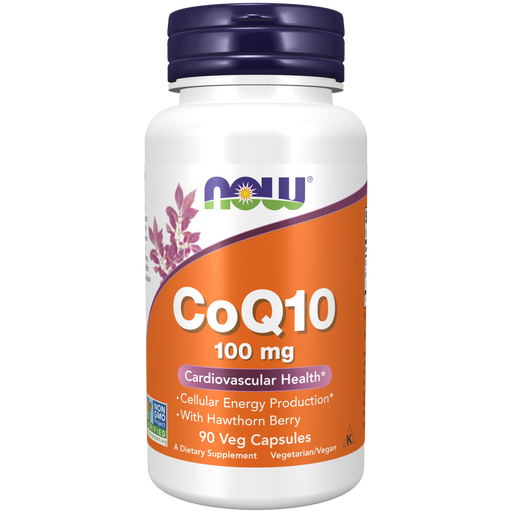 Now Foods CoQ10 100 mg - 90 Veg Capsules - Health As It Ought to Be