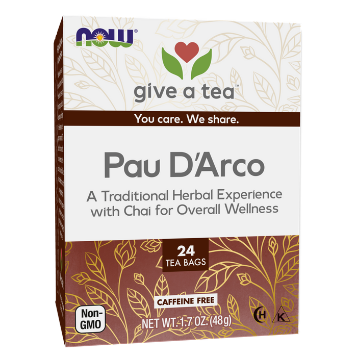 Now Foods Pau D'Arco Tea - 24 Tea Bags