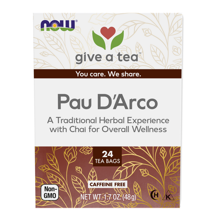 Now Foods Pau D'Arco Tea - 24 Tea Bags