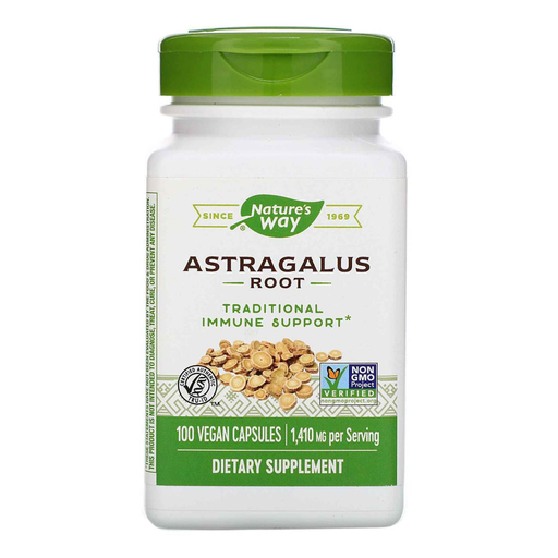 Nature's Way Astragalus 470 mg - 100 Capsules - Health As It Ought to Be