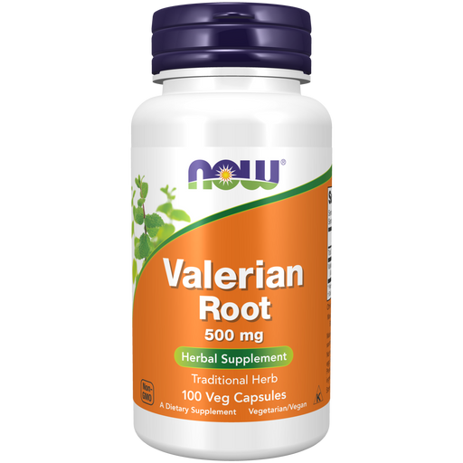 Now Foods Valerian Root 500 mg - 100 Veg Capsules - Health As It Ought to Be