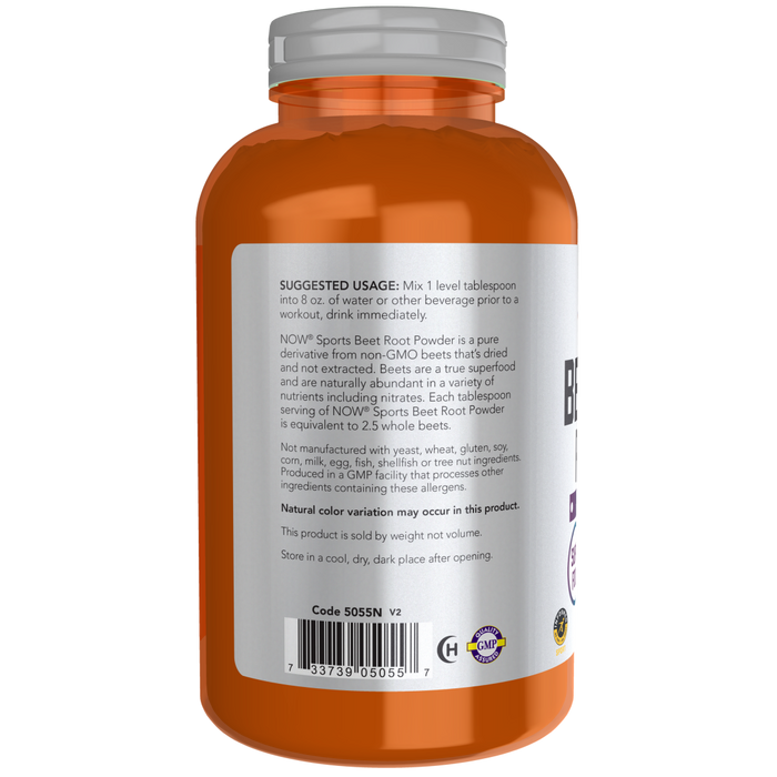 Now Foods Beet Root Powder -12 oz. - Health As It Ought to Be