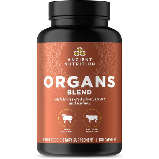 Ancient Nutrition Organs Blend - 180 Capsules - Health As It Ought to Be