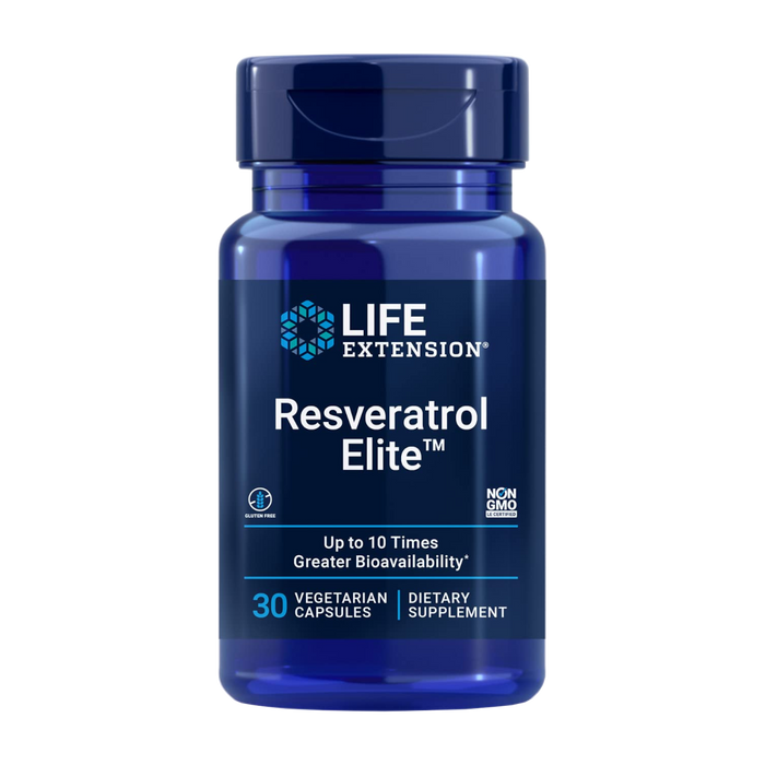 Life Extension Resveratrol Elite - 30 capsules - Health As It Ought to Be