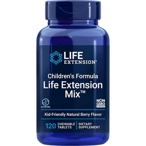 Life Extension Children's Formula Mix - 120 Chewable Tablets - Health As It Ought to Be