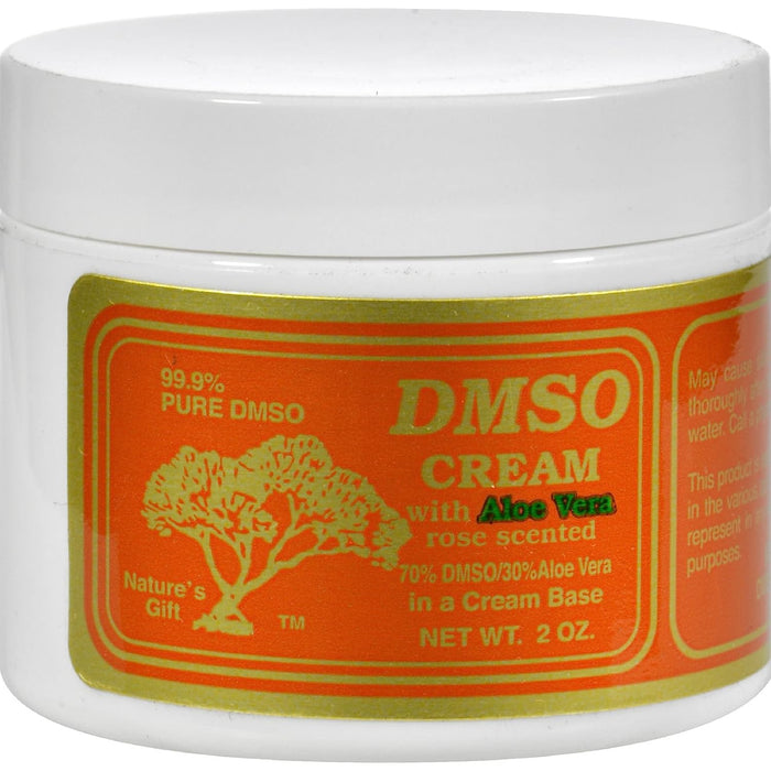 DMSO Cream Rose Scented - 2 oz. - Health As It Ought to Be