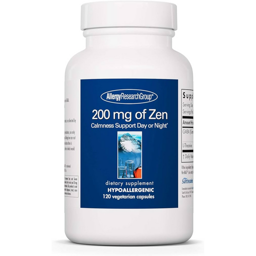 Allergy Research Group 200mg of Zen - 120 Capsules - Health As It Ought to Be