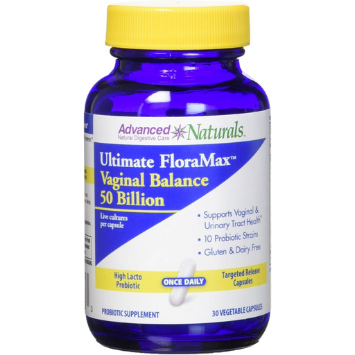 Advanced Naturals Ultimate FloraMax Vaginal Balance 50 Billion - 30 Capsules - Health As It Ought to Be