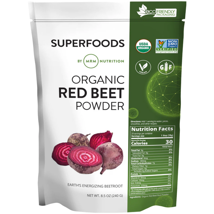 MRM Superfoods - Organic Red Beet Powder - 8.5 oz.