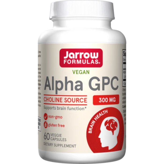 Jarrow Formulas Alpha GPC 300 mg - 60 Vegcaps