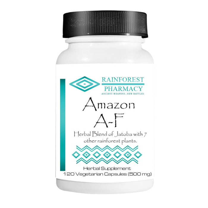 zSTACY Rainforest Pharmacy Amazon A-F 650 mg - 120 Vegetarian Capsules - Health As It Ought to Be