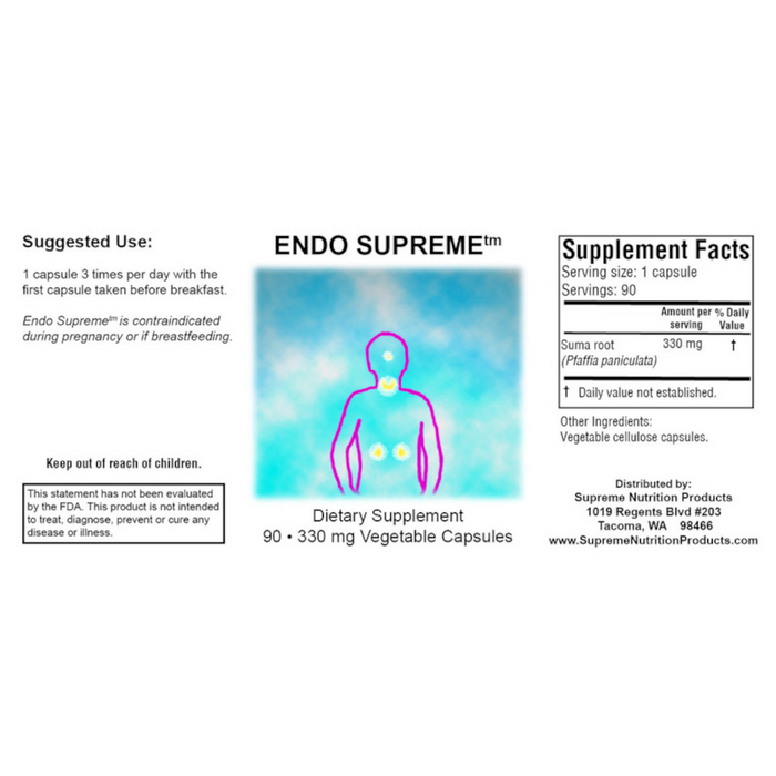 Supreme Nutrition Endo Supreme 260 mg - 90 Capsule