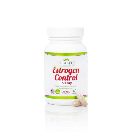 HAIOTB Estrogen Control 500mg - 60 capsules - Health As It Ought to Be