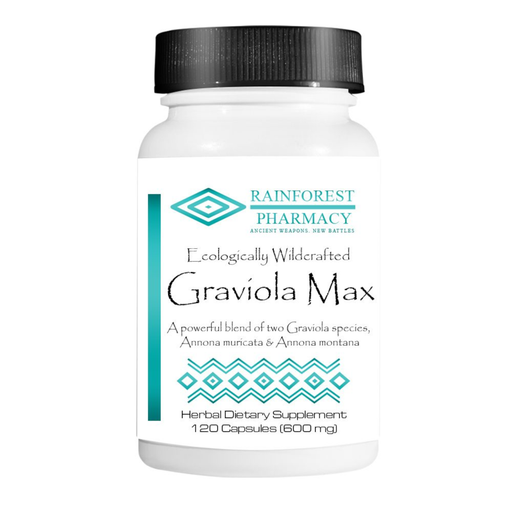 Rainforest Pharmacy Graviola Max - 120 Vegetarian Capsules - Health As It Ought to Be