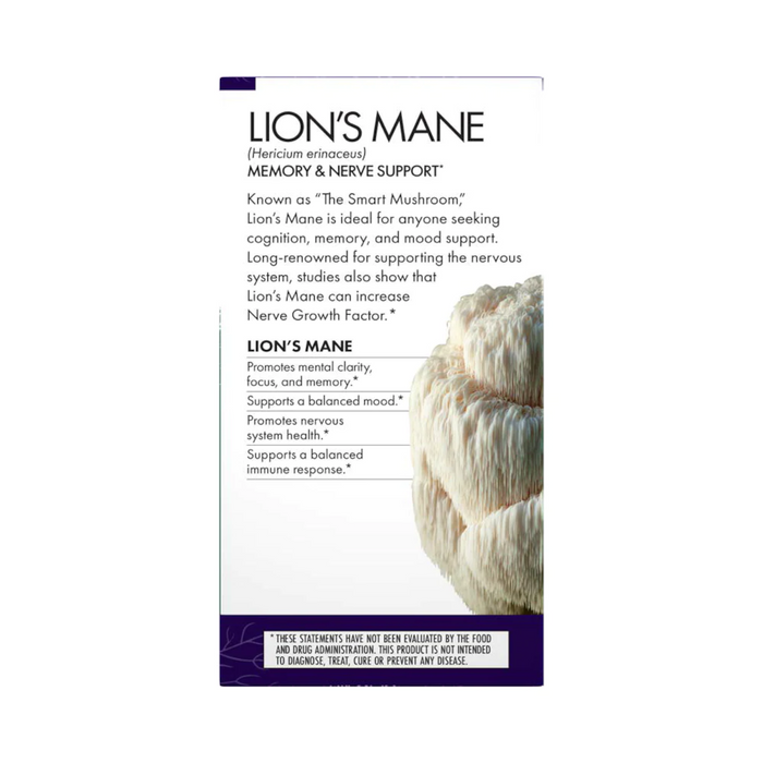 Host Defense Lion's Mane - 120 Capsules - Health As It Ought to Be
