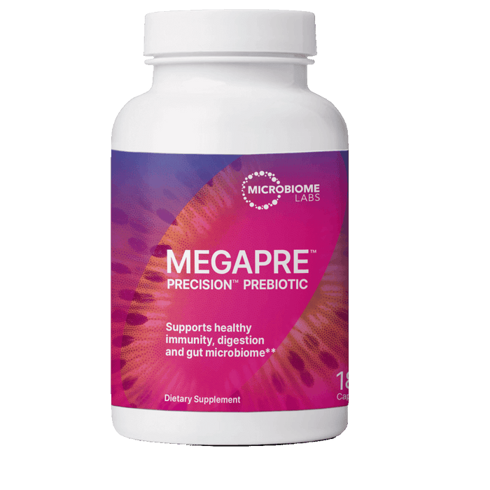 Microbiome Labs MegaPre Precision Prebiotic - 180 Capsules - Health As It Ought to Be