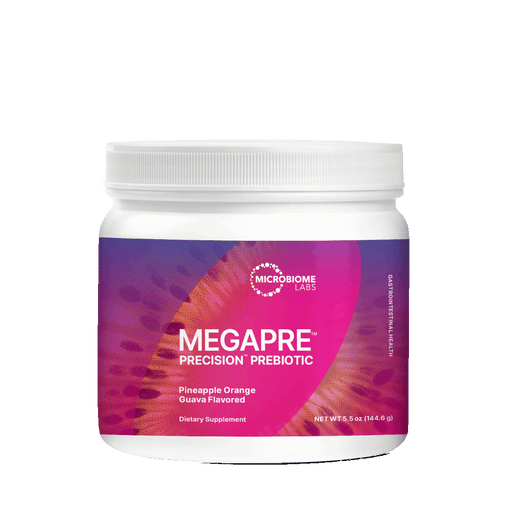 zSTACY Microbiome Labs MegaPre Precision Probiotic Powder, Pineapple Orange Guava - 5.5 oz. - Health As It Ought to Be