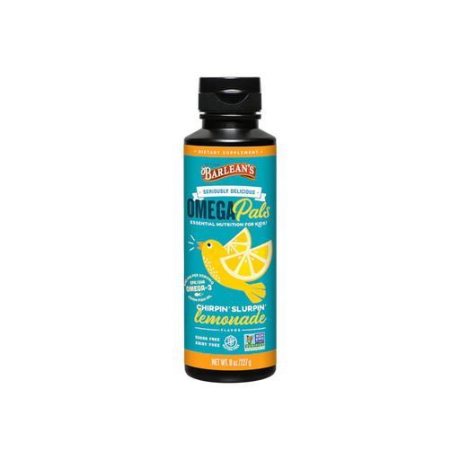 Barlean's Omega Pals Chirpin' Slurpin' Lemonade - 8 oz. - Health As It Ought to Be