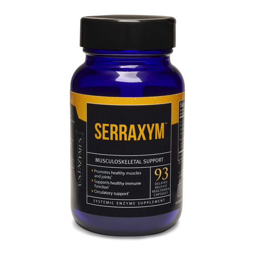 US Enzymes Serraxym - 93 Capsules - Health As It Ought to Be