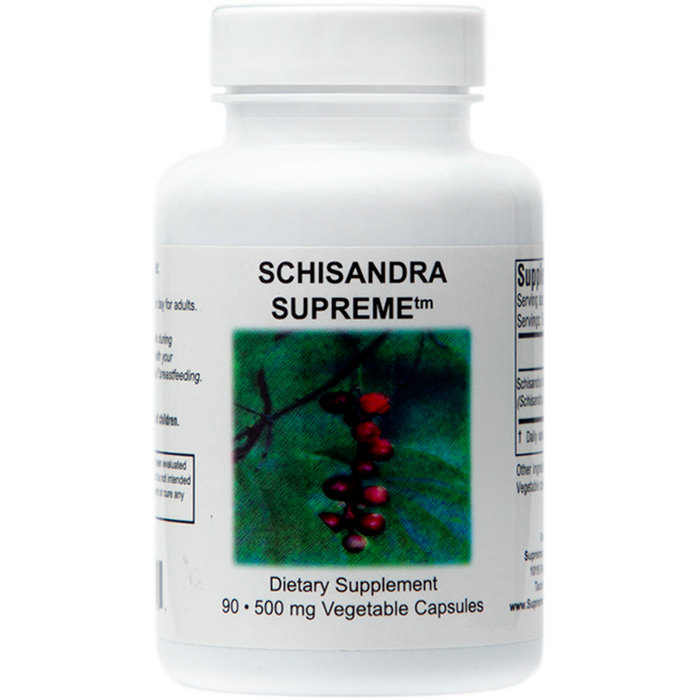 Supreme Nutrition Schisandra 500 mg - 90 Vegetable Capsules